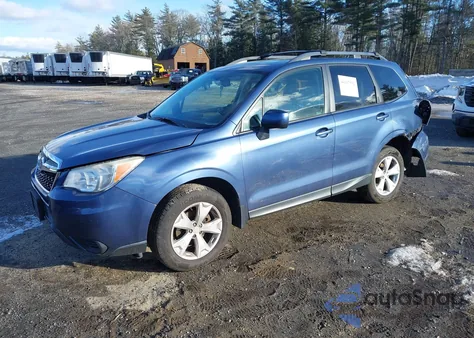 2014 Subaru Forester 2.5I Premium из США, поврежденный, VIN JF2SJAEC3EH532576